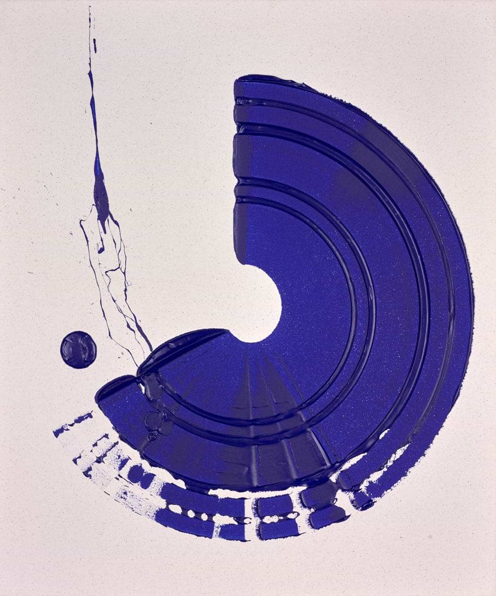 Mini Brushstroke - Blue