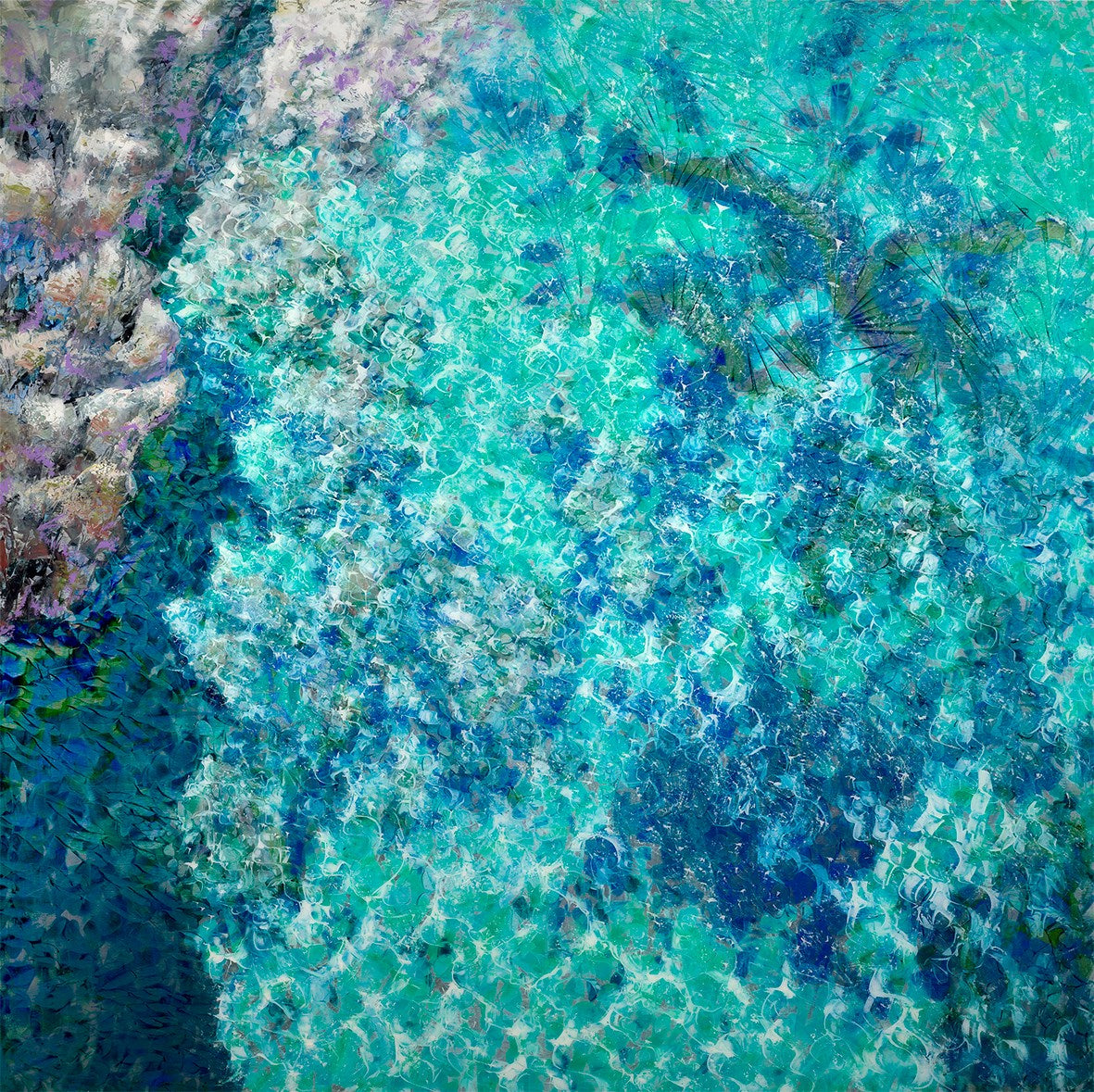 Sunset On The Greenish Sea | Antonio Sannino – Clarendon Fine Art