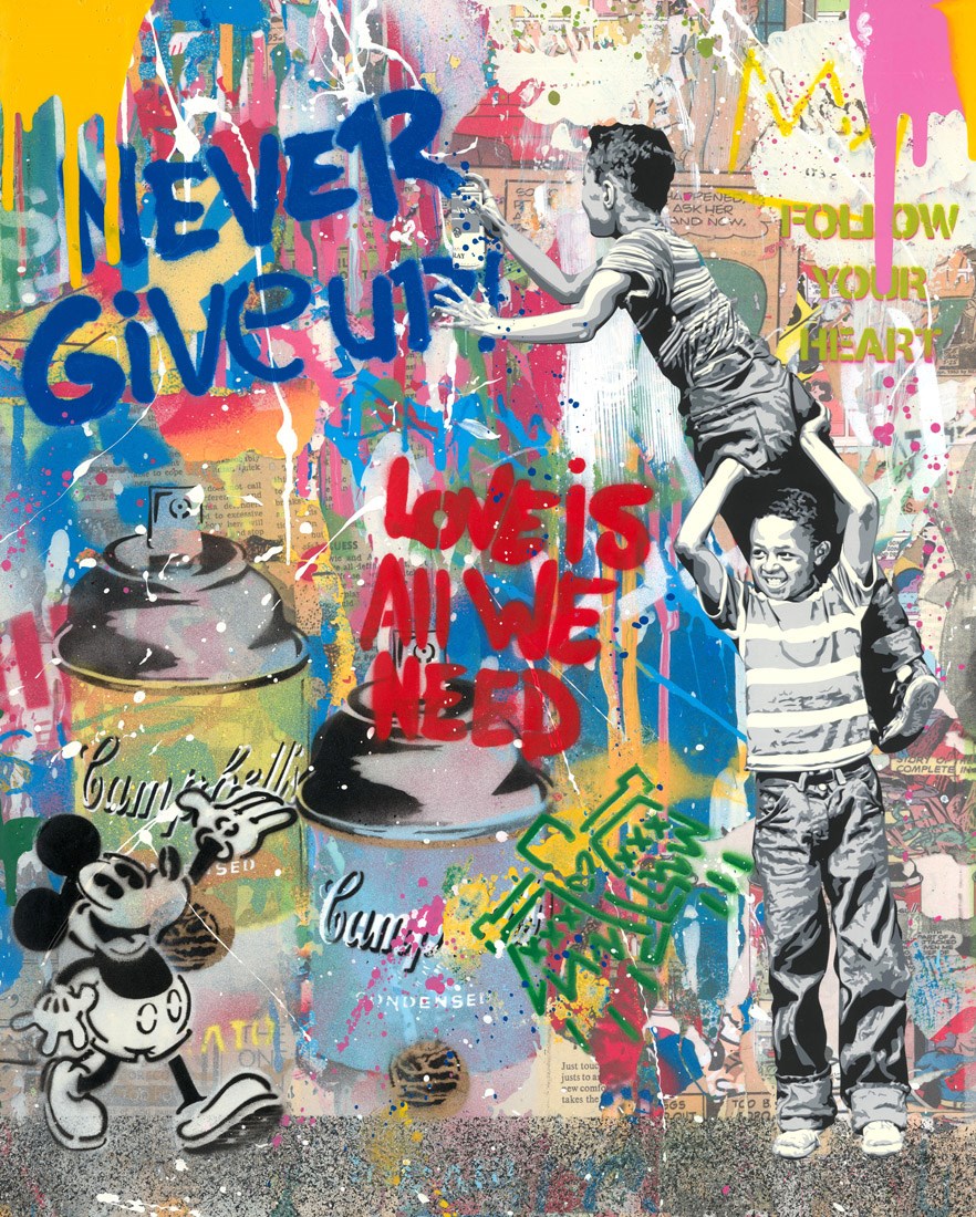 Never, Never Give Up!