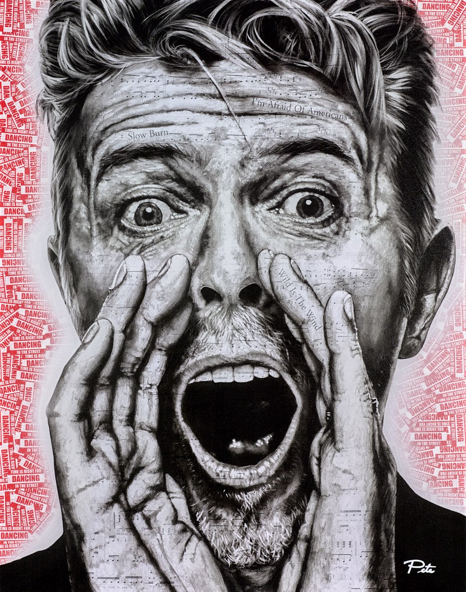 Bowie Shouting - Dancing in the Street