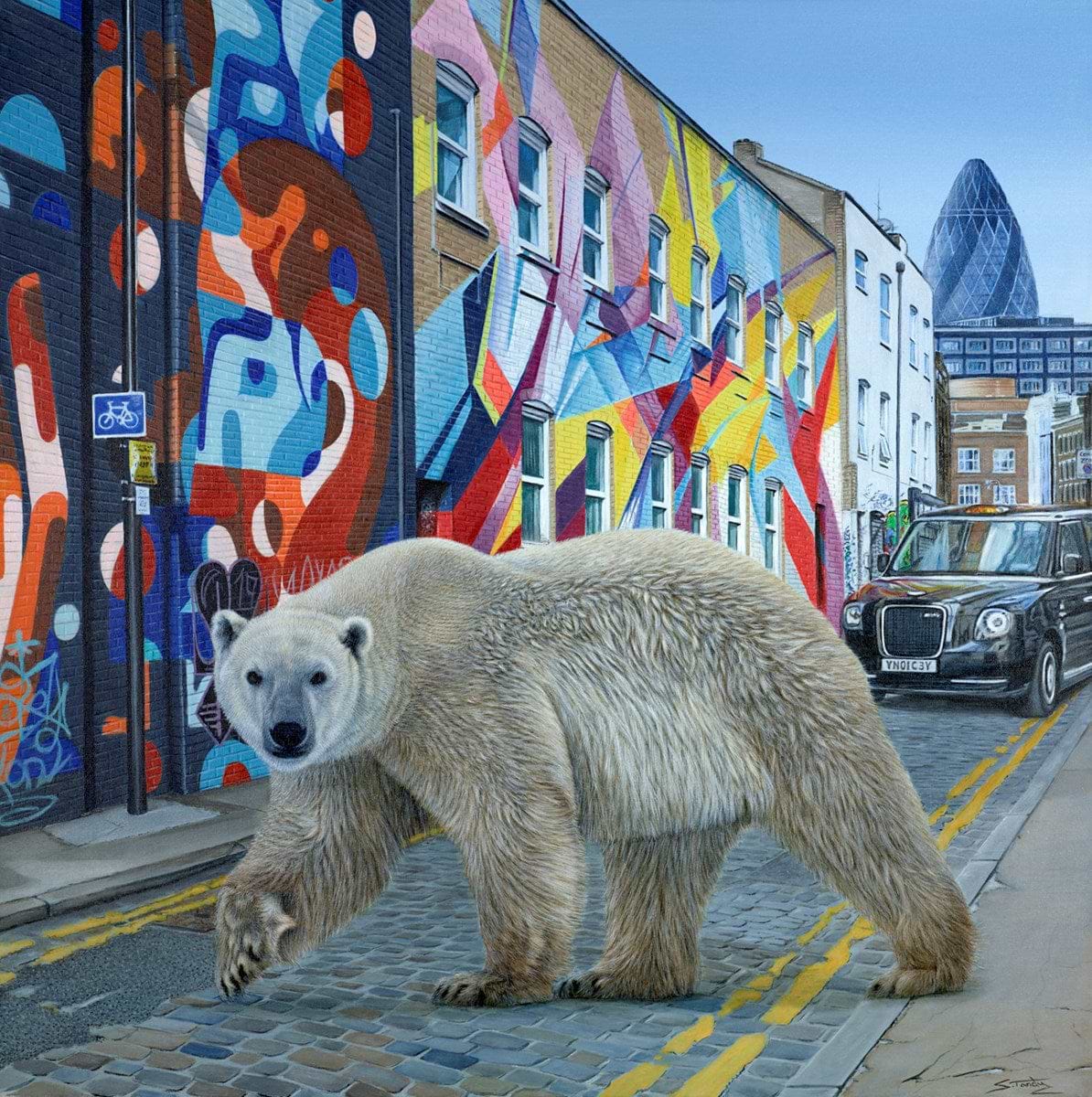 Shoreditch Tourist | Steve Tandy – Clarendon Fine Art