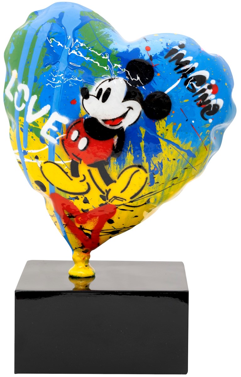 Mickey Balloon Heart
