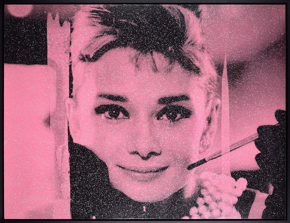 Audrey Hepburn, New York Pink