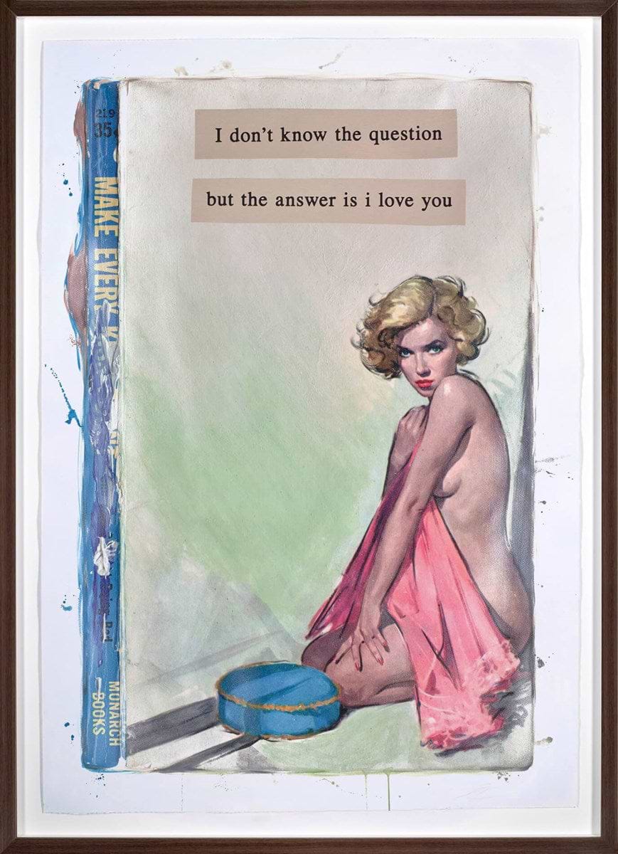 I Don't Know The Question (Framed)