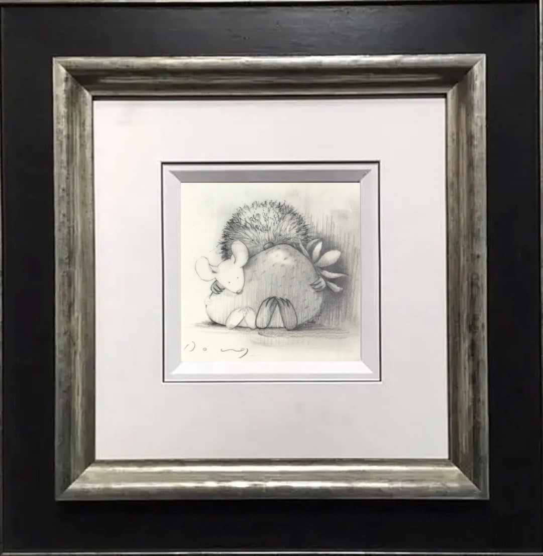 Sharing is Caring II (Sketch) (Framed)