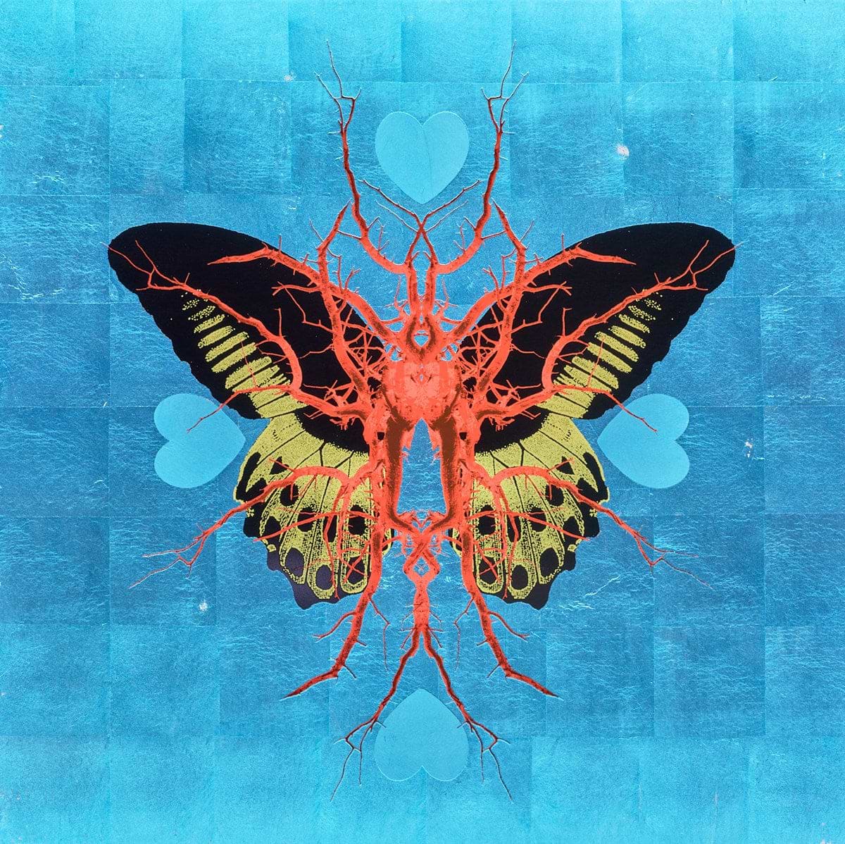 Leaf Butterfly - Sapphire