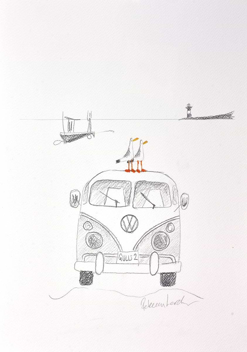 A Drive to the Coast III (sketch)