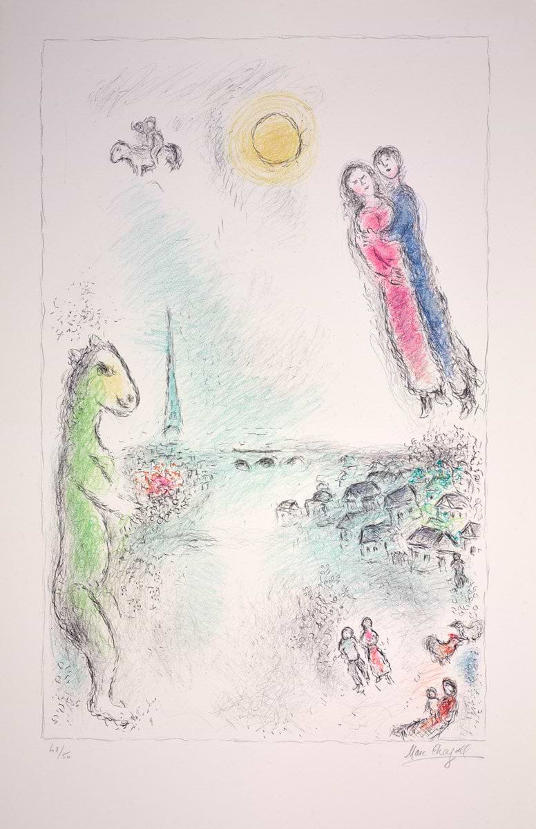 Les Deux Rives | Marc Chagall – Clarendon Fine Art