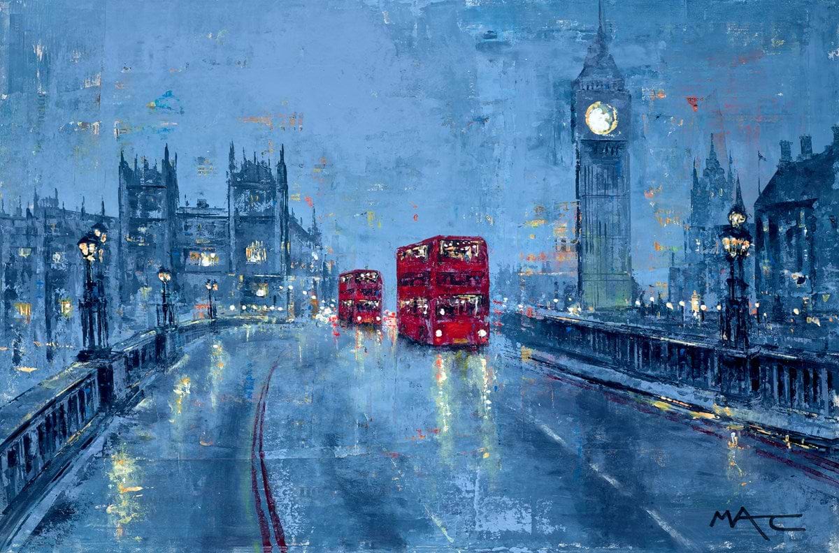 Bleak Winters Evening, London