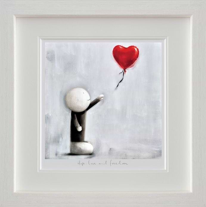 Hope, Love and Freedom (Framed)