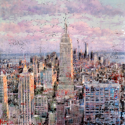 Sunset on Manhattan