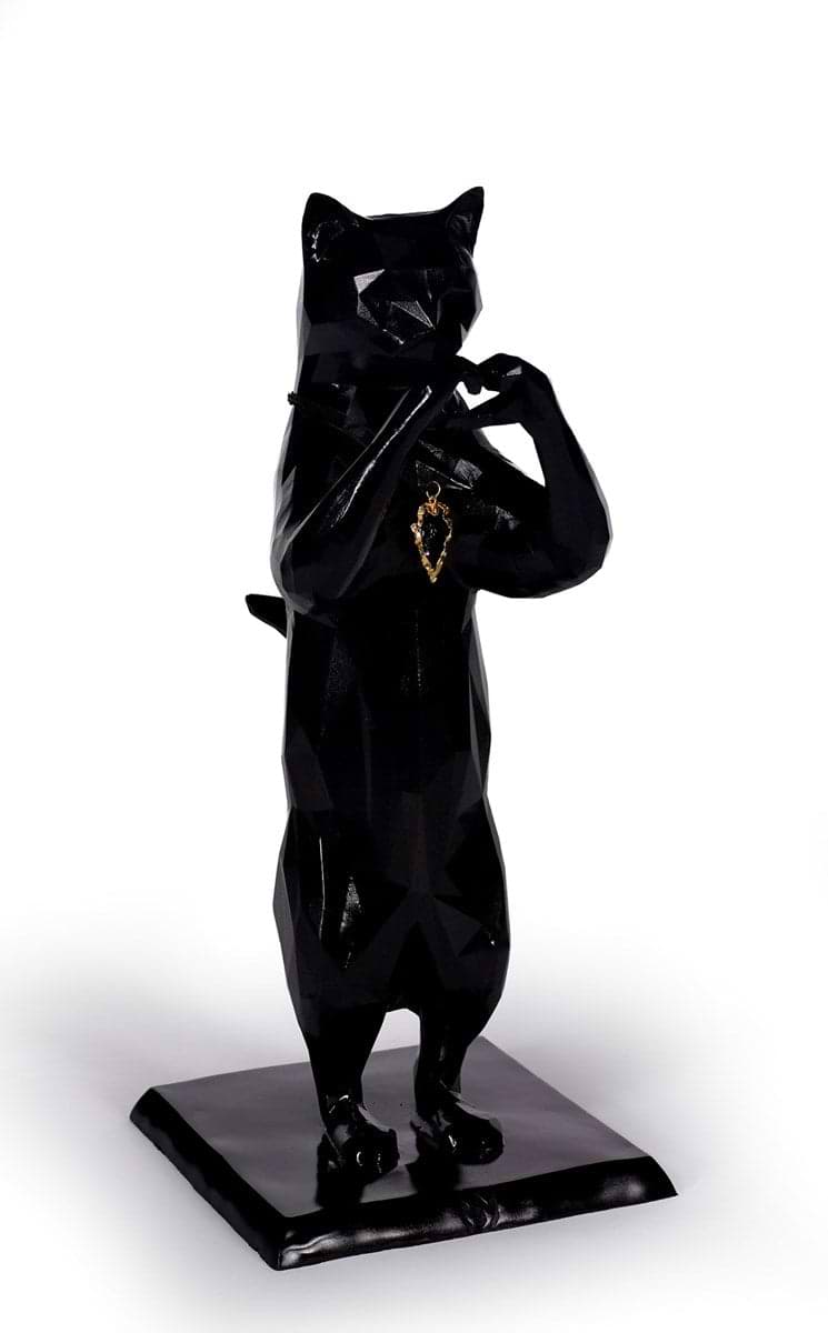 Rebel Love (Gloss Black Bronze) (Framed)