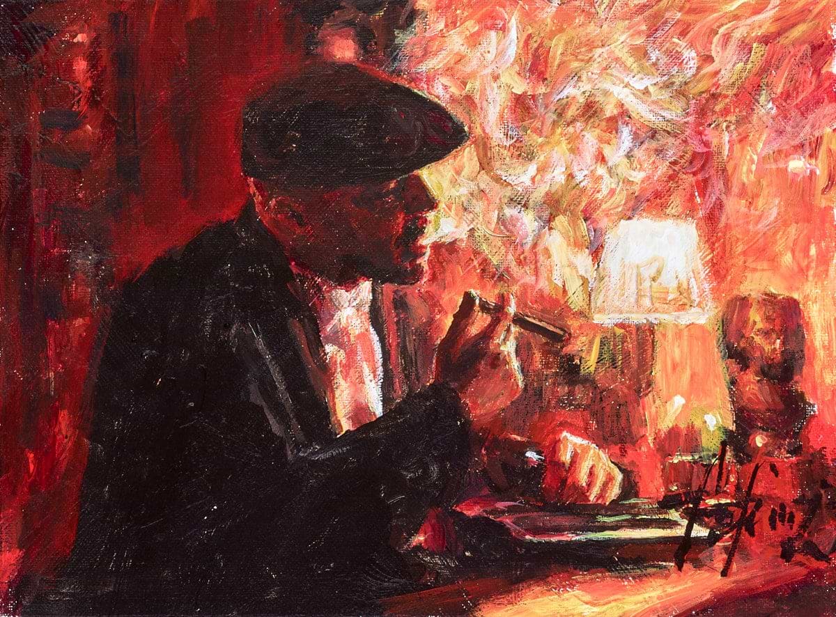 Blair at the Cuban Smoke