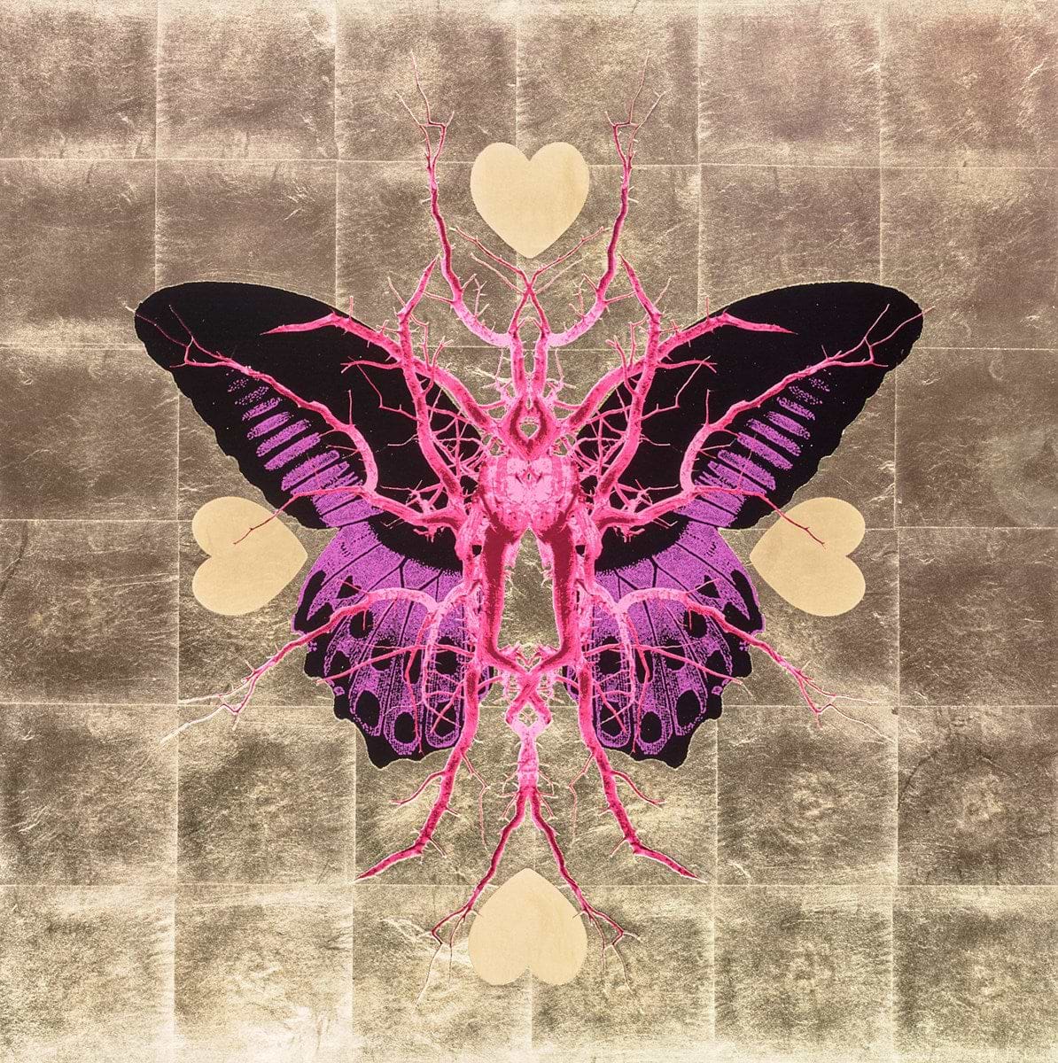 Leaf Butterfly - Gold