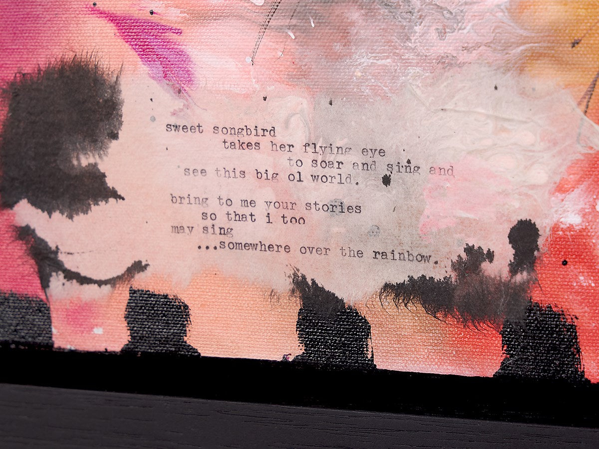 Rainbow Songbird (Detail1)