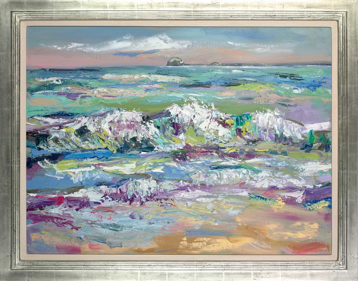 Green Winter Sea, North Berwick