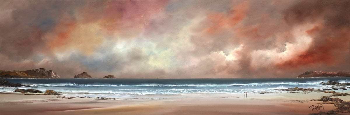 Dark Skies over the Beach