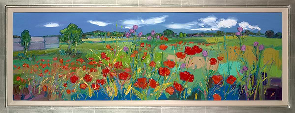 Longniddry Farm With Poppies