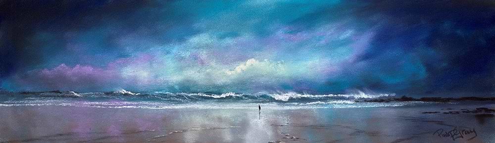 Lonely Beach Walk