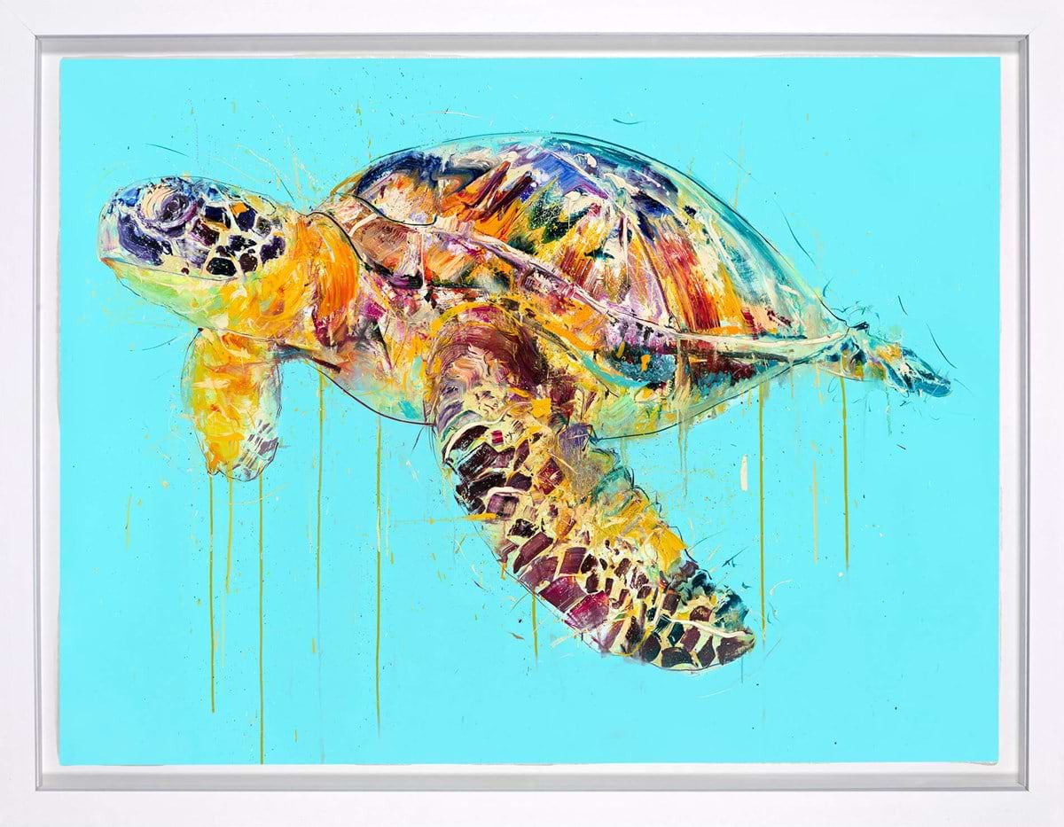 Sea Turtle (Framed)