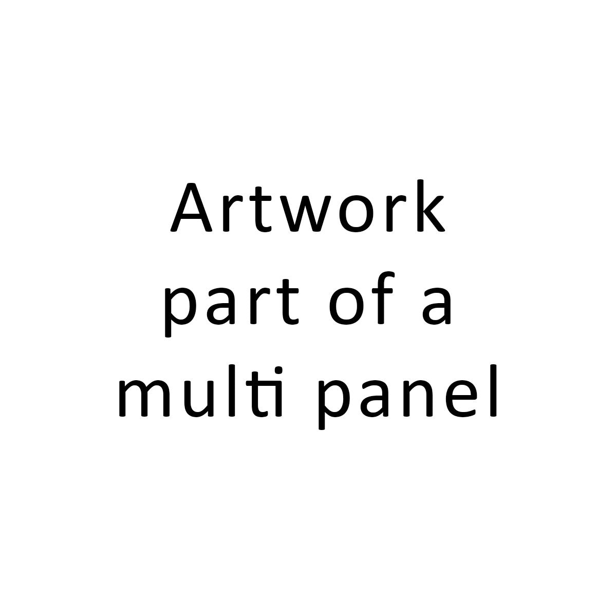Geometric One 3/4 (quadriptych)
