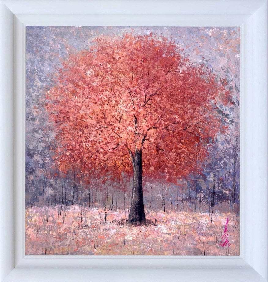 A Leafy Tree (Framed)