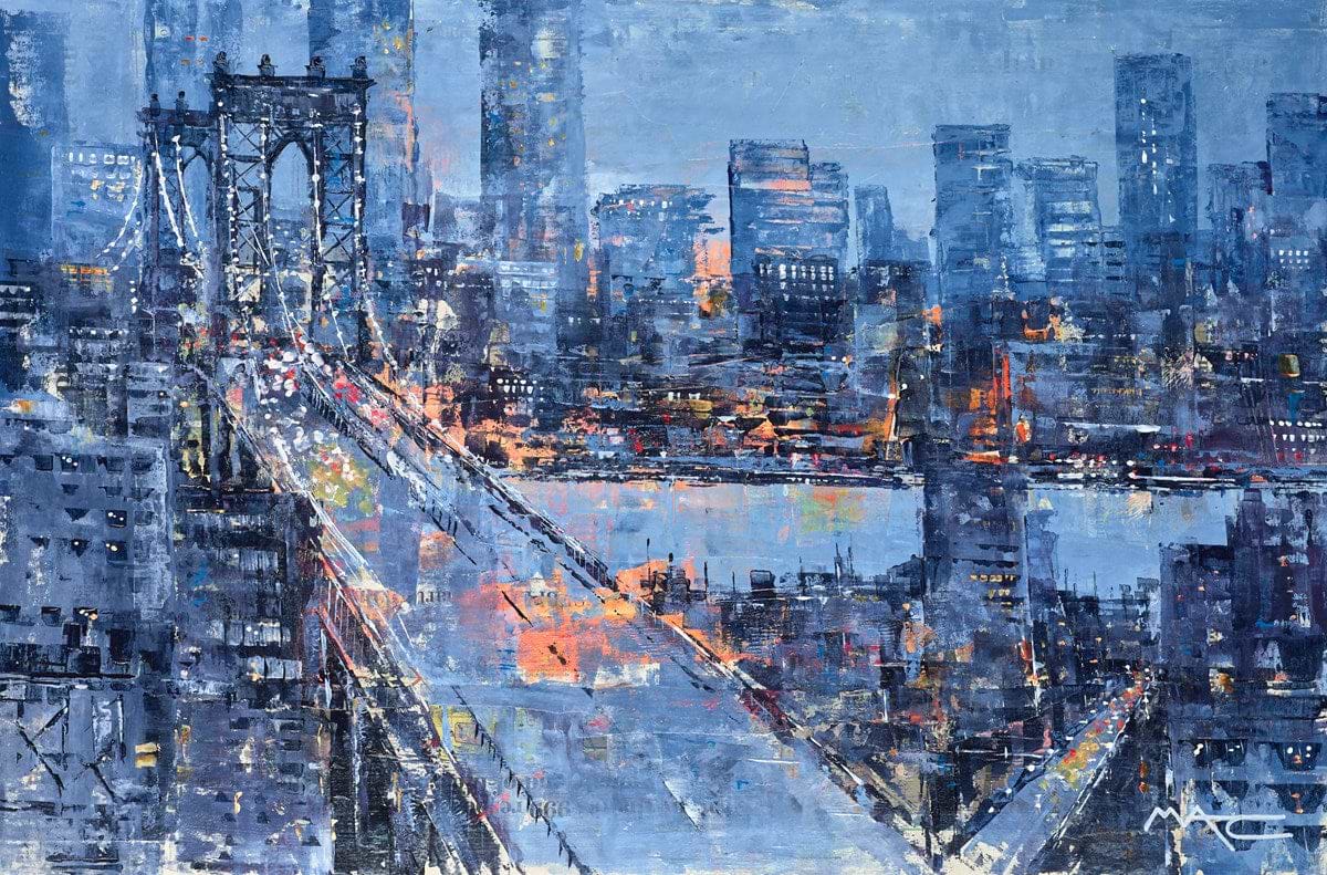 Neon Skyline , NYC