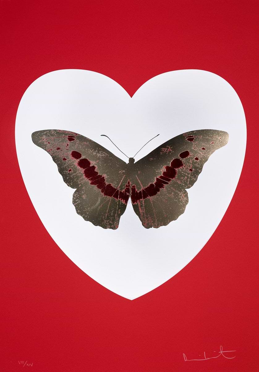 I Love You (White, Red, Cool Gold, Poppy Red)
