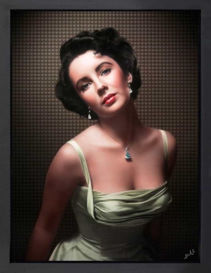 ELIZABETH TAYLOR    絵 Elizabeth Taylor III | Nick Holdsworth – Clarendon Fine Art