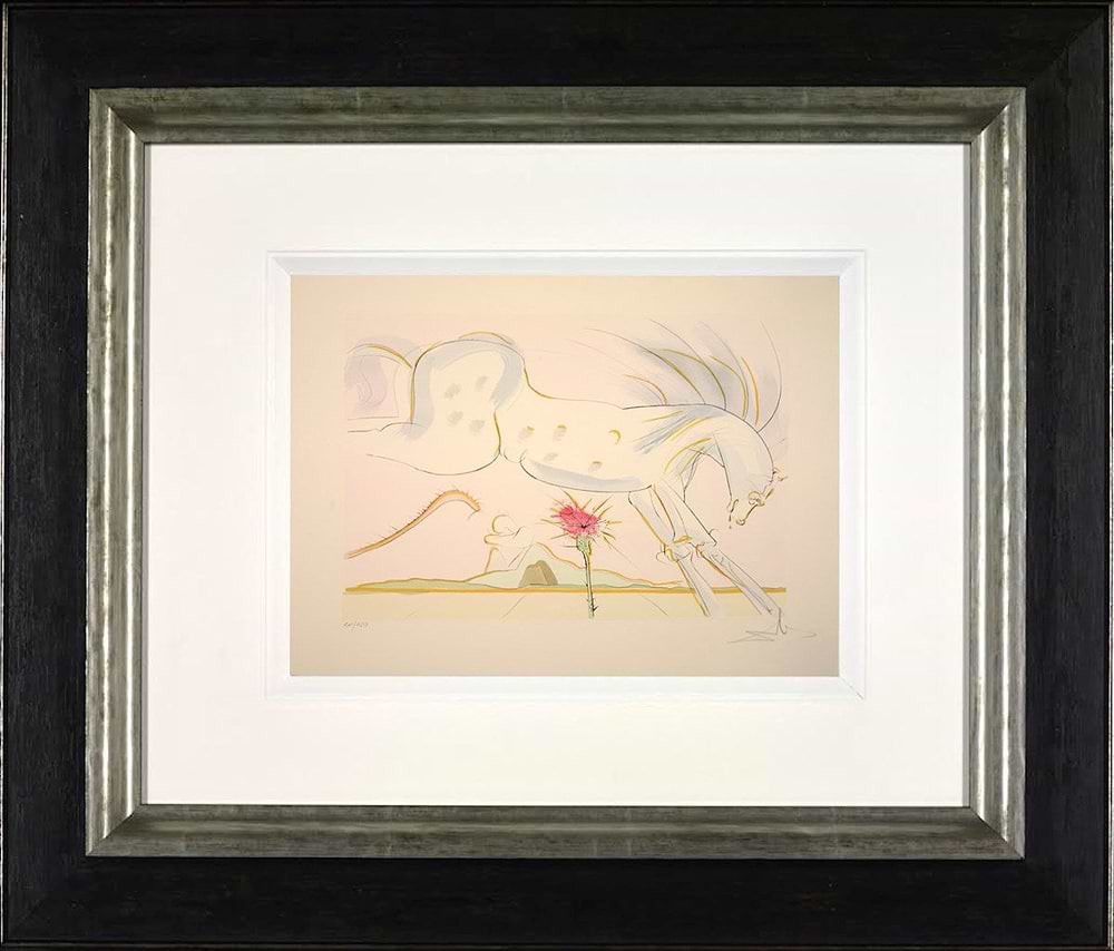 Le Cheval et le Loup (Framed)