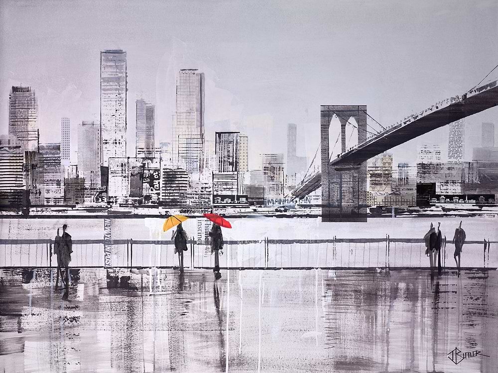 Red Brolly , Yellow Brolly study , New York