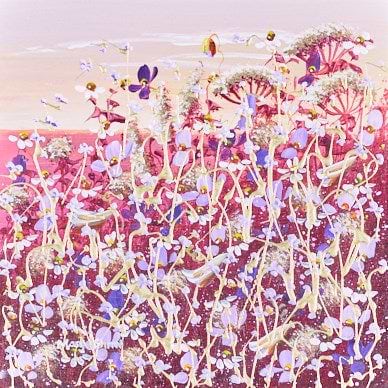 Flowers in the Sunset
