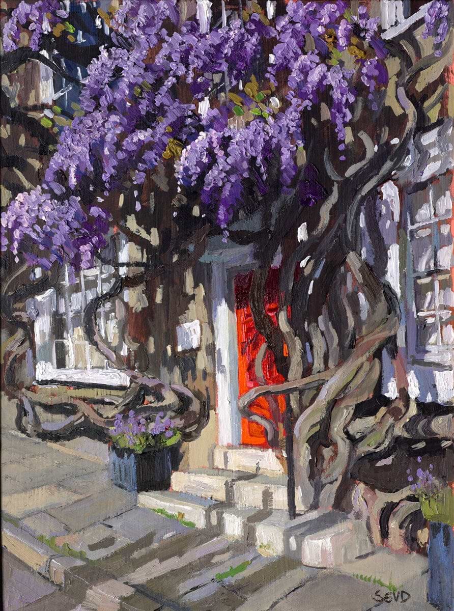 Wisteria in Bloom (Detail1)