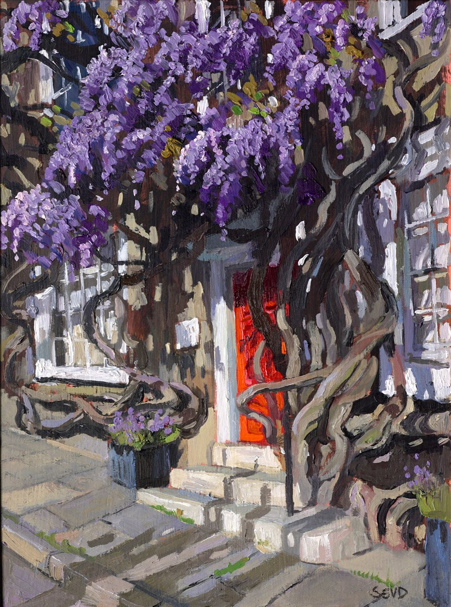 Wisteria in Bloom (Detail1)