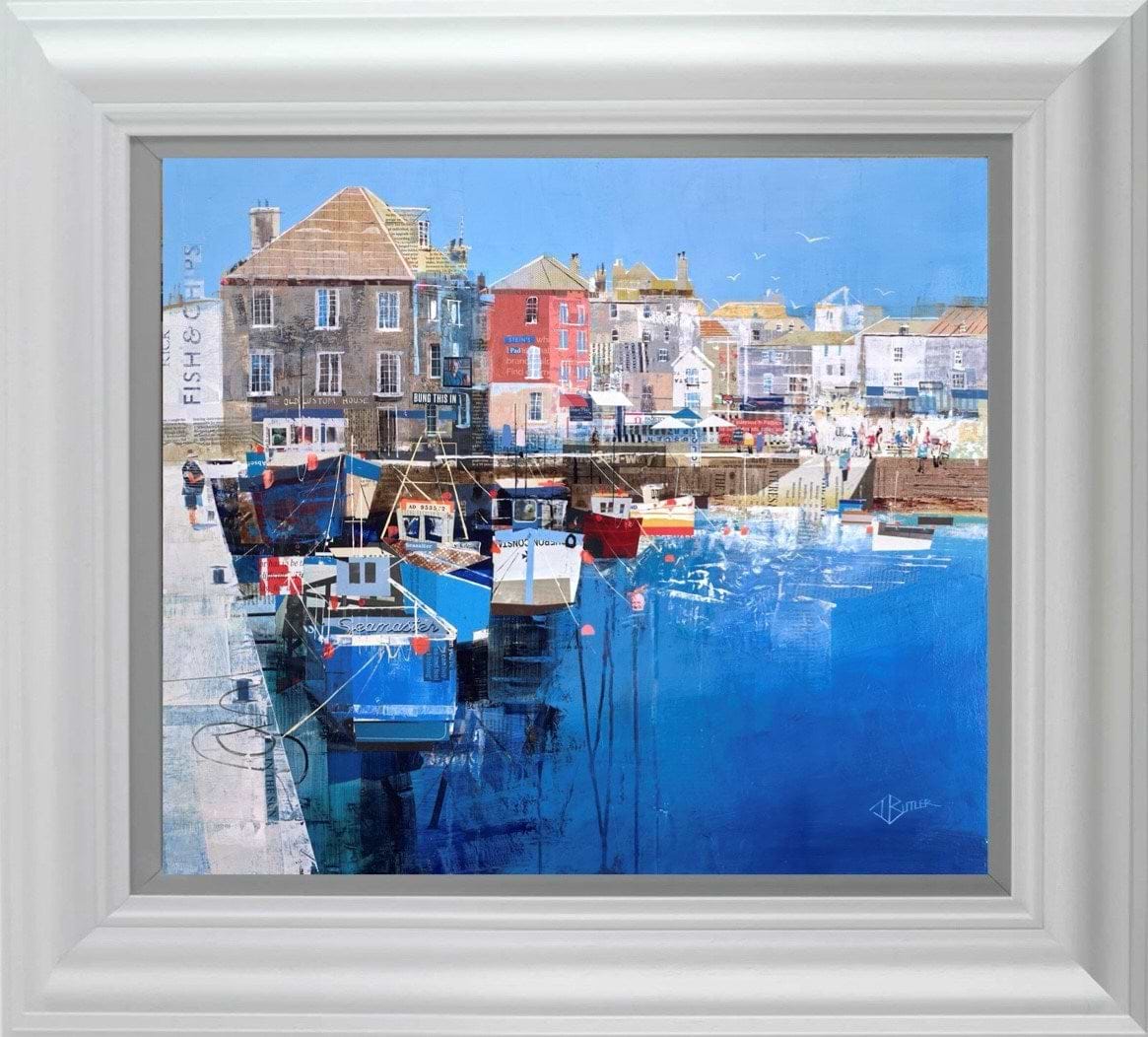 Harbour Sun , Padstow (Framed)