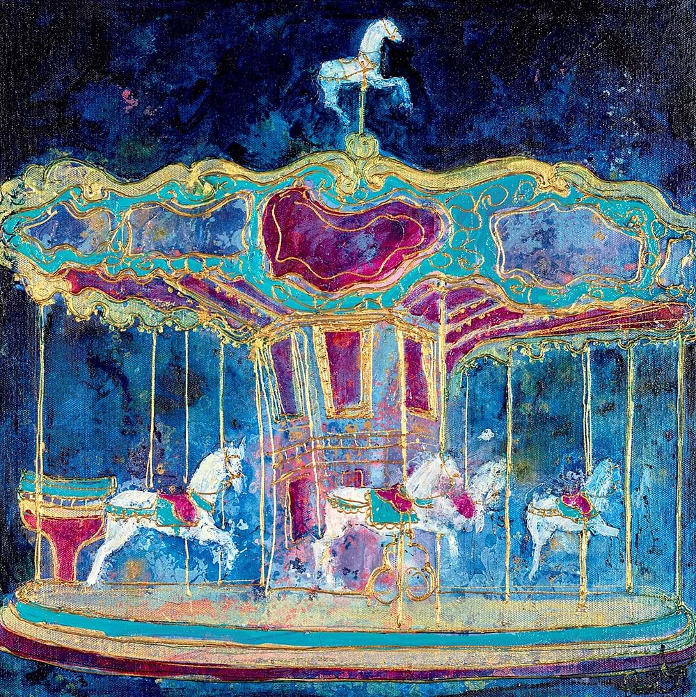 Blue Carousel