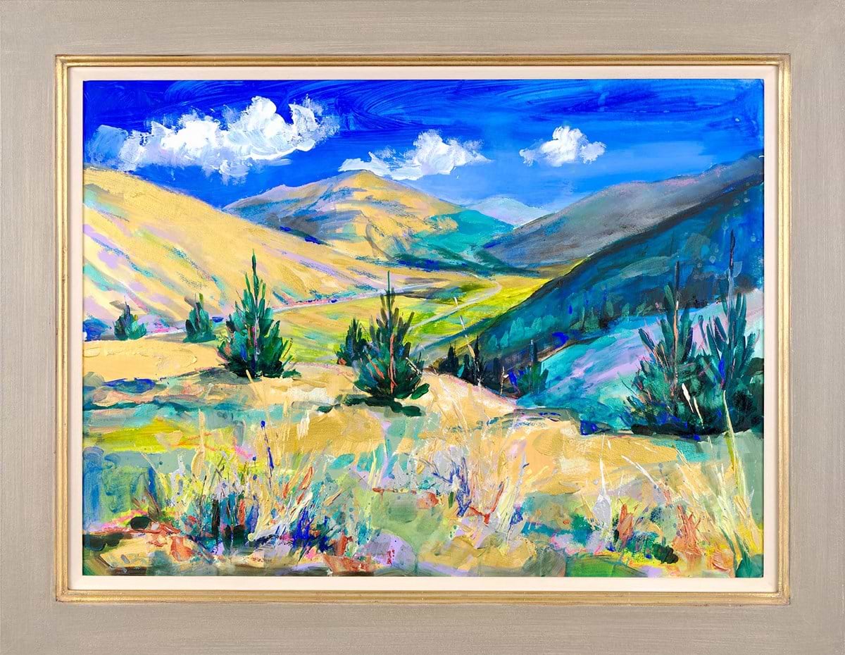 Sunshine over the Rest and Be Thankful