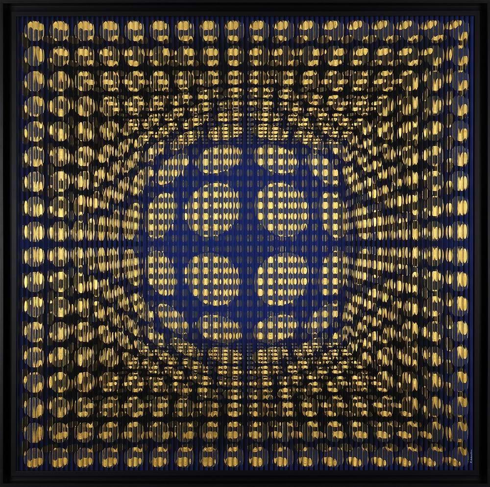 Golden Illusions (Framed)