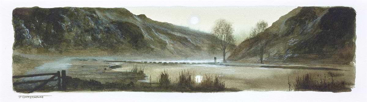 A Day in Dovedale (study)