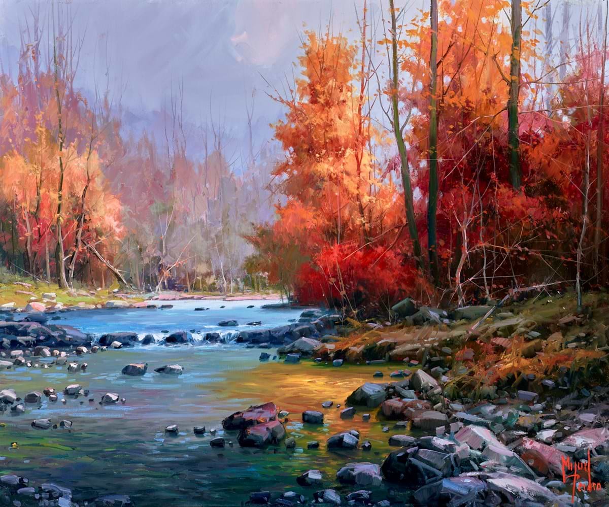 Atardecer en otoño