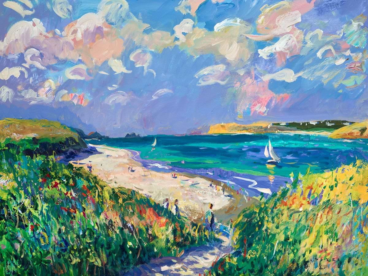 Relaxing at the Beach (Padstow Bay)
