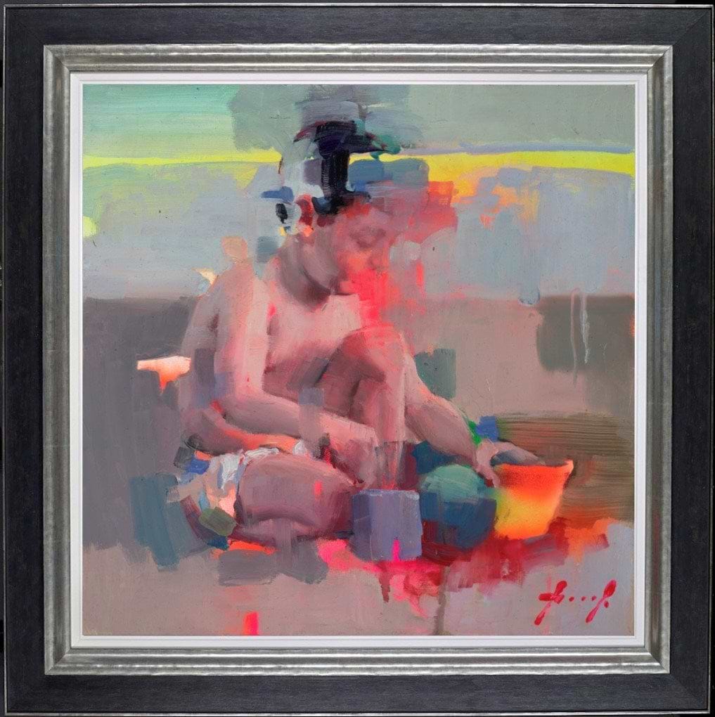 Mar De Luces II (Framed)