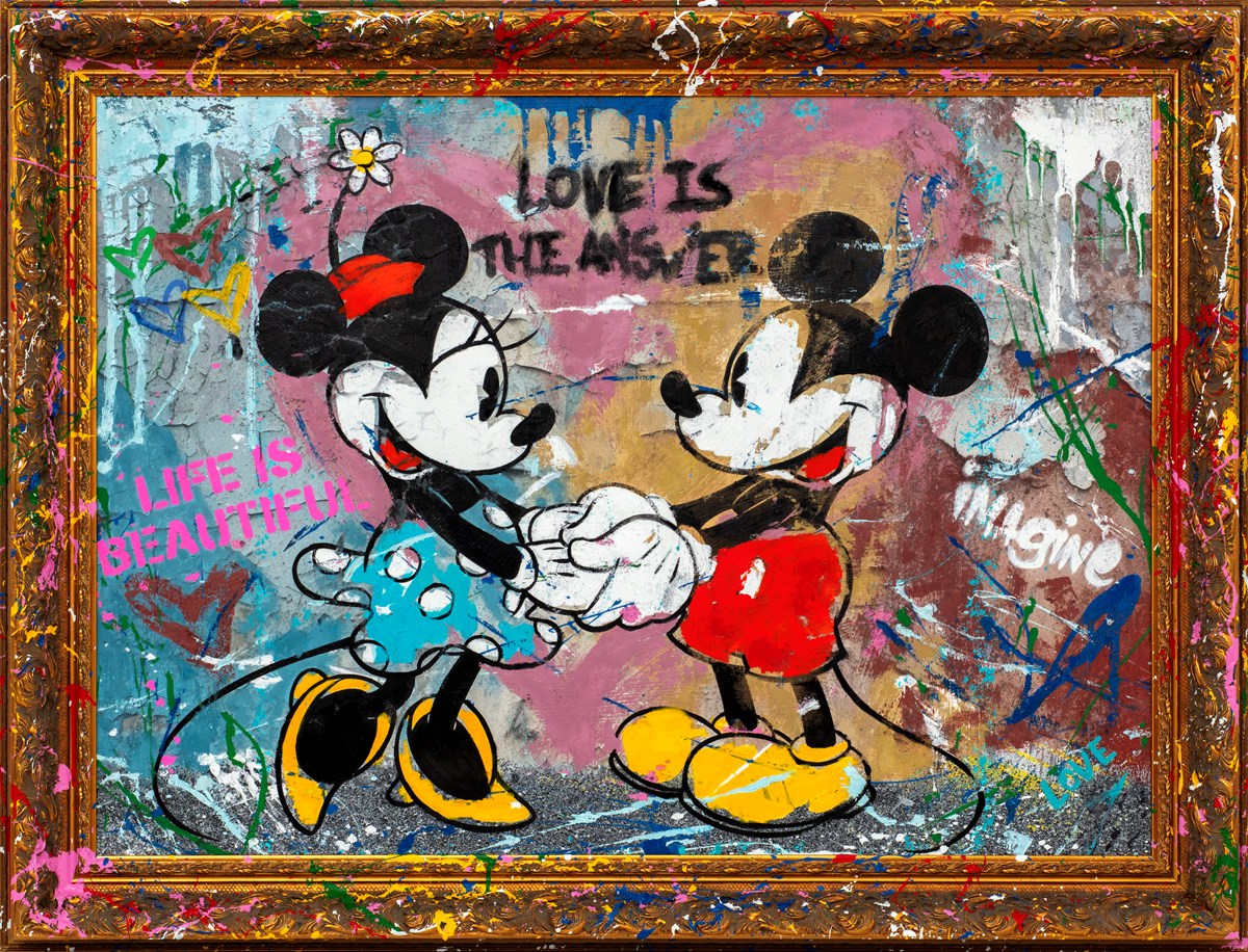 Forever Love | Mr. Brainwash – Clarendon Fine Art