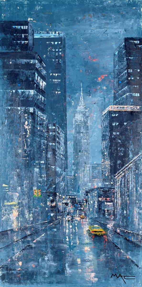 Raining in New York