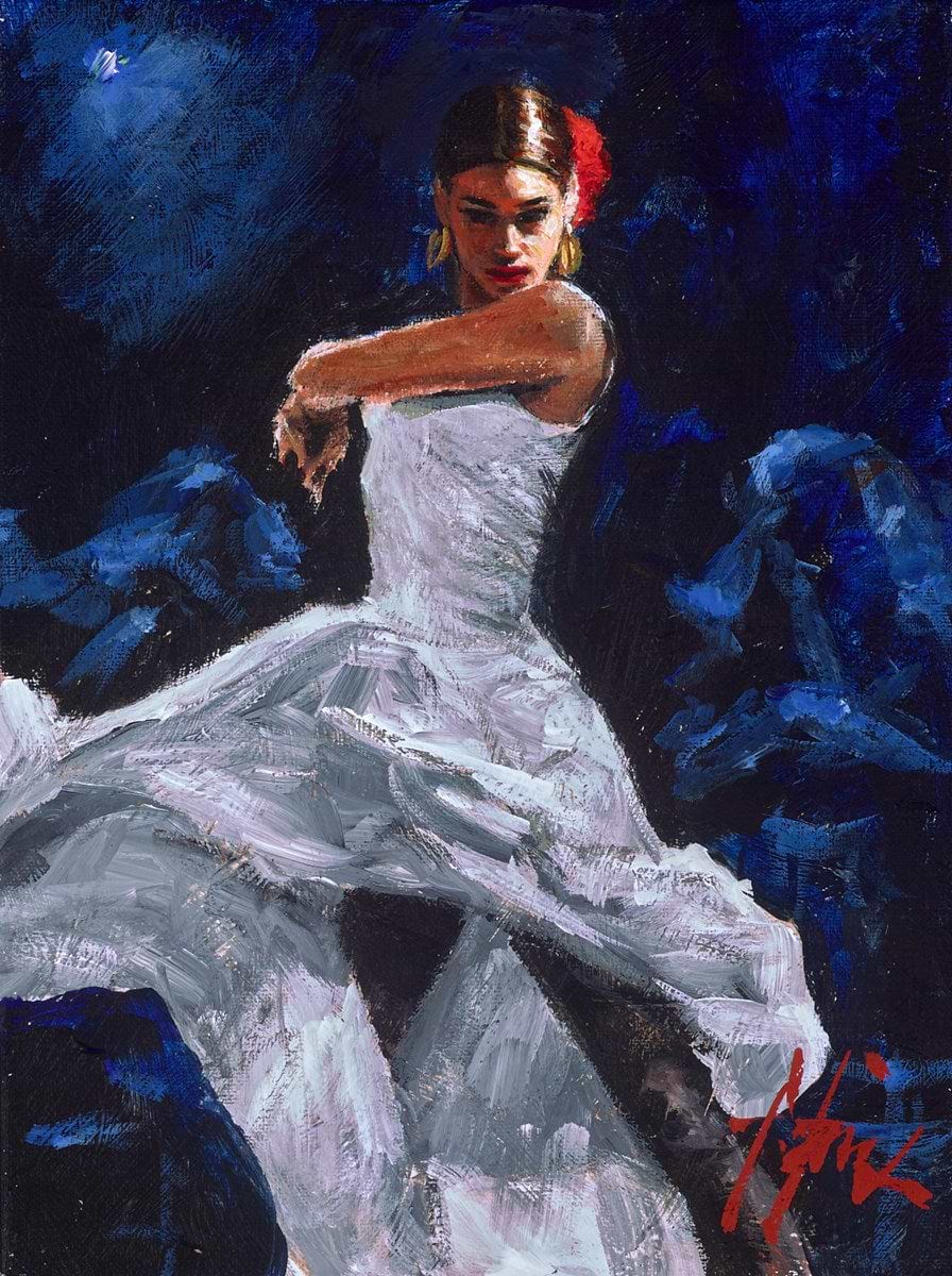Flamenco en Blanco