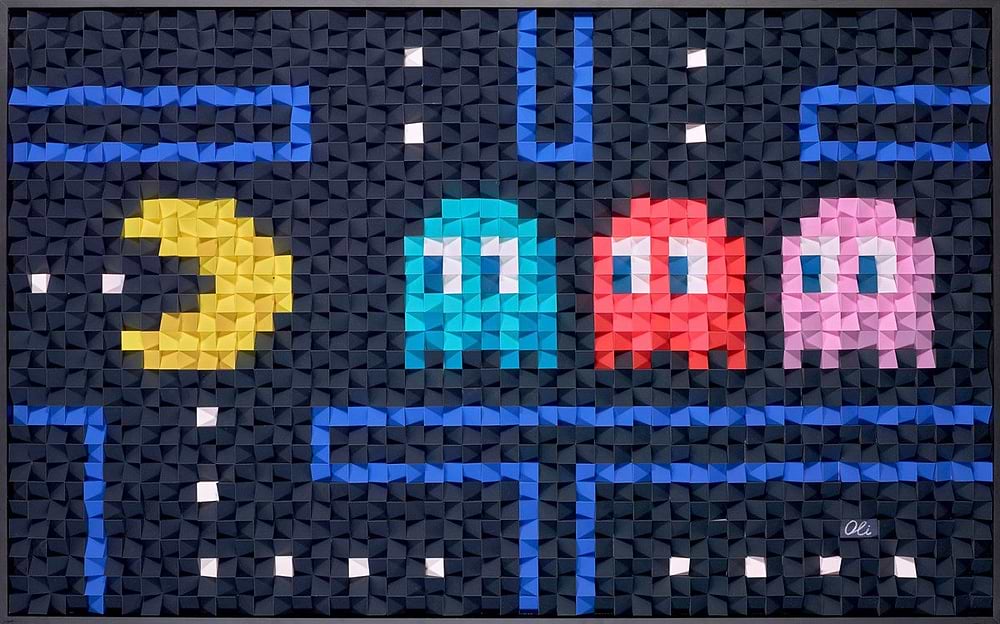 Pacman and Ghosts