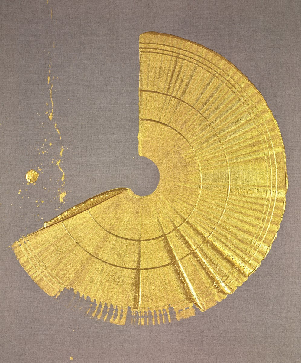 Brushstroke Gold III