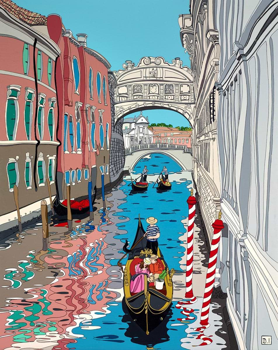 Venice Canal | Dylan Izaak – Clarendon Fine Art