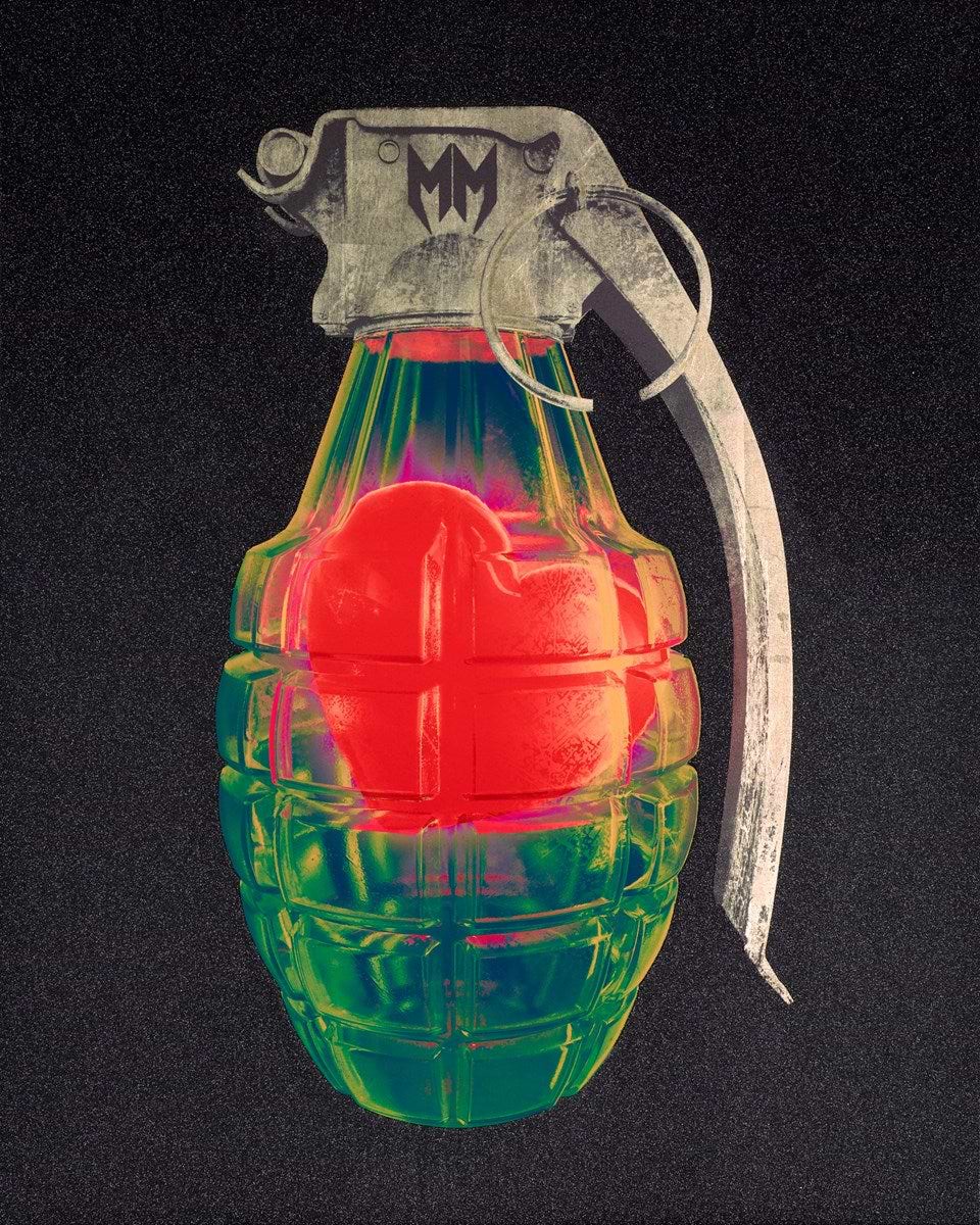 Love Grenade - Green Red