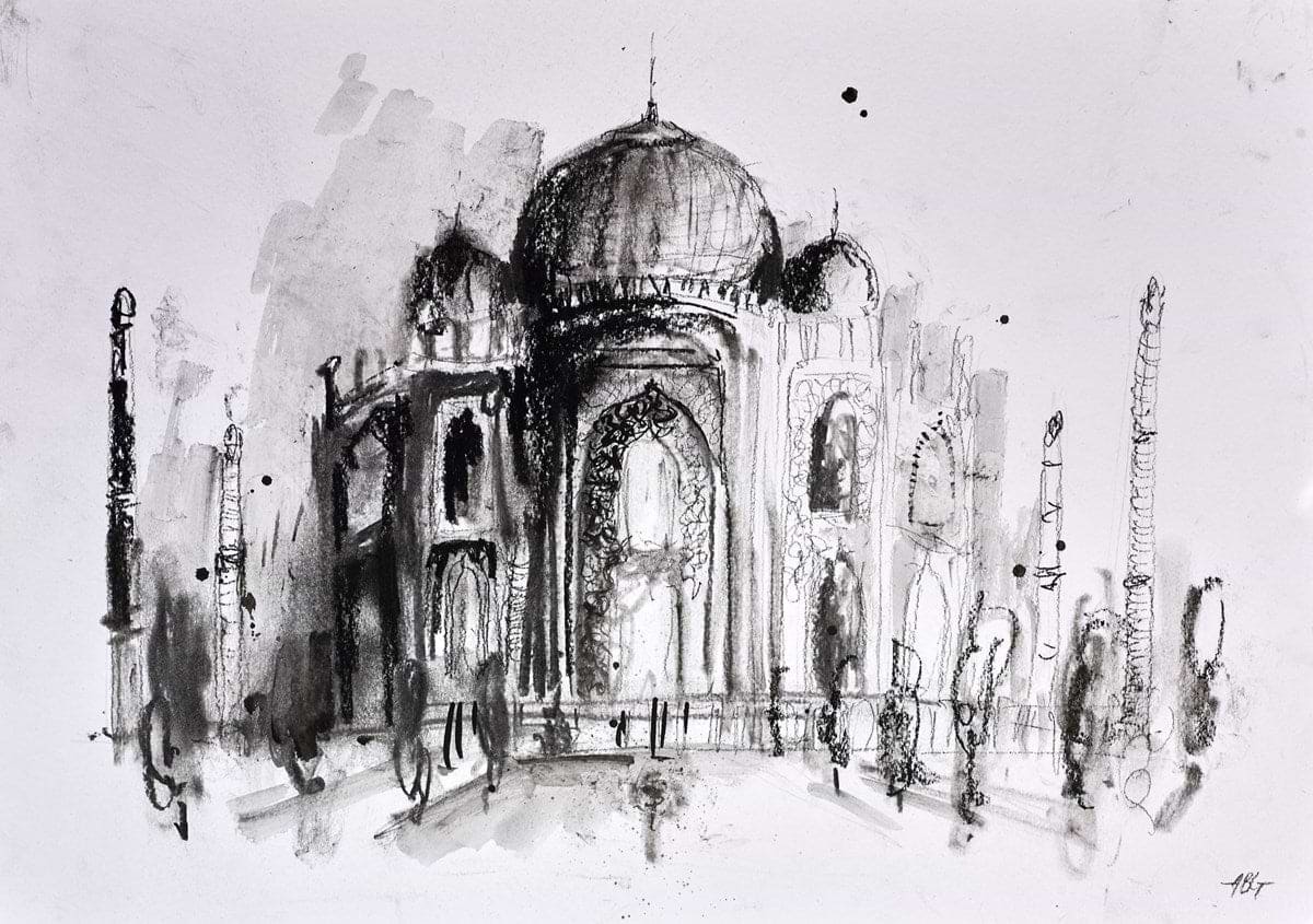Taj Mahal II (sketch)